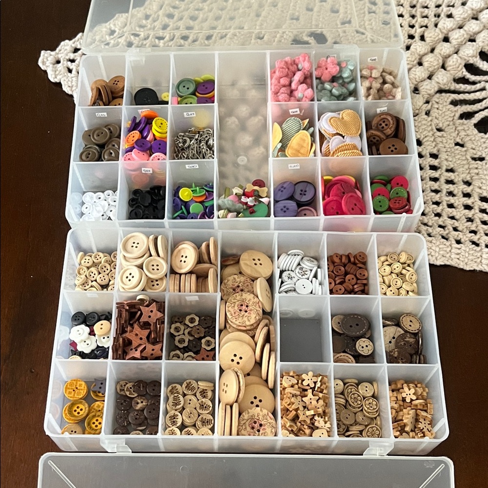 Clear Plastic Storage Organizer Box